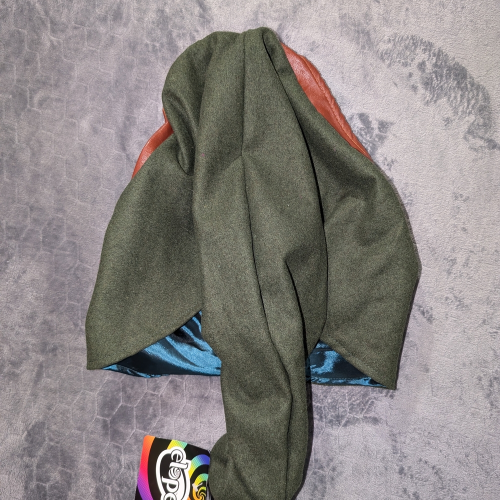 Kids Elephant Costume Hat - Green and Blue